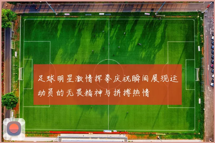 足球明星激情挥拳庆祝瞬间展现运动员的无畏精神与拼搏热情