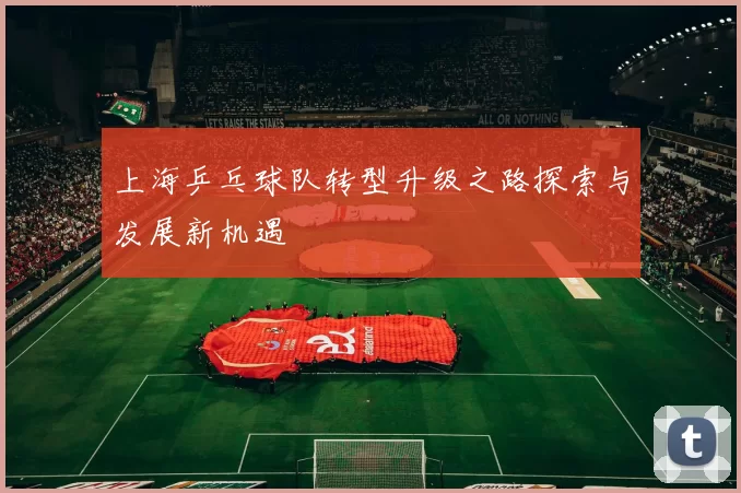 上海乒乓球队转型升级之路探索与发展新机遇