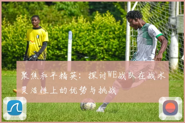 聚焦和平精英：探讨WE战队在战术灵活性上的优势与挑战